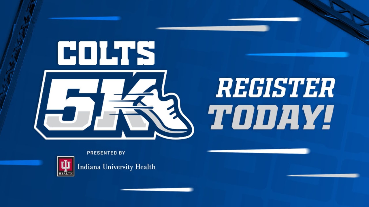 Register for the Colts 5K Run/Walk today!