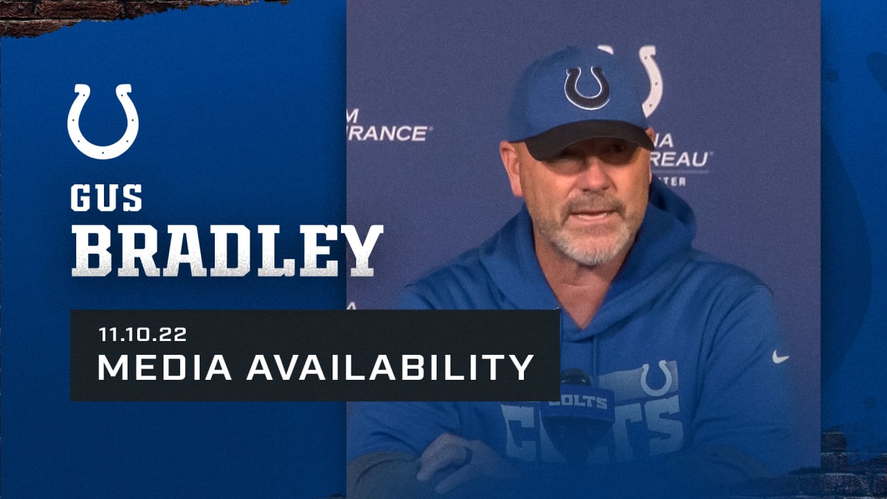 DC Gus Bradley: Colts At Raiders, Week 10