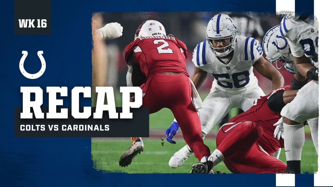 Game Recap: Colts at Cardinals