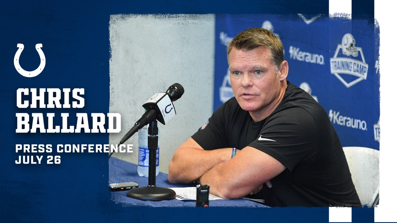 Seven things we learned from Chris Ballard's introductory press conference  with the Colts - Stampede Blue