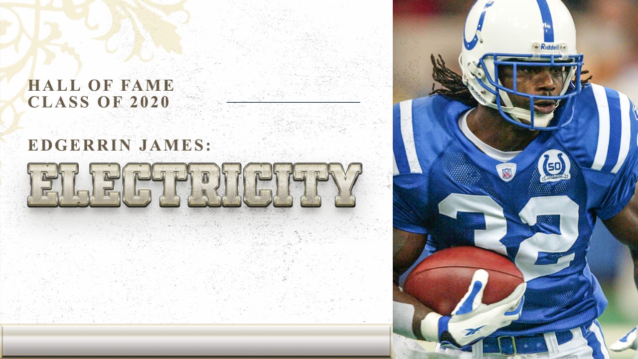 Indianapolis Colts RB Edgerrin James awaits call from Pro Football Hall of  Fame