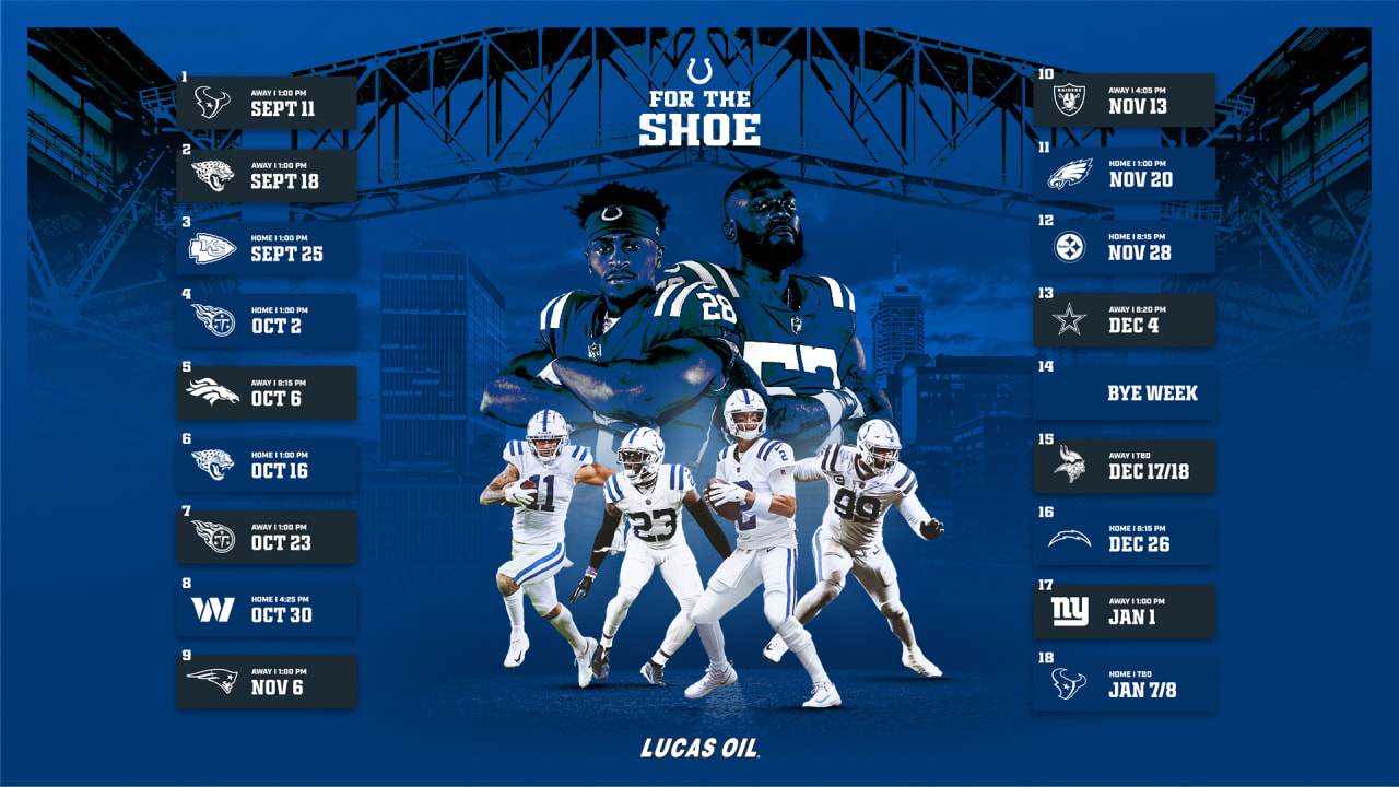 Indianapolis Colts at Minnesota Vikings: Game time, television