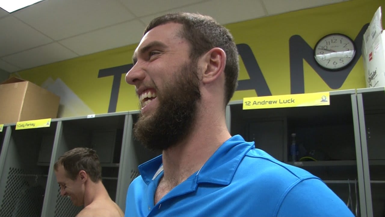 Q&A: Colts' Andrew Luck talks board games, music, beard and more