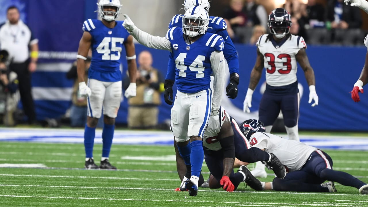 Colts LB Zaire Franklin becomes franchise's single-season record holder in  tackles