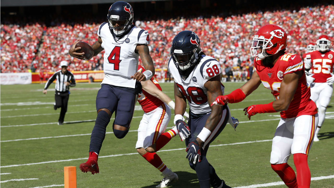 Deshaun Watson and DeAndre Hopkins lead Texans past Chiefs - Los Angeles  Times