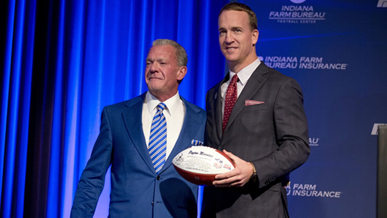 Phenomenally Sweaty Peyton Manning Still Looks Cool