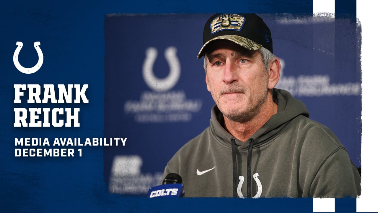 Mid-Week Update: Frank Reich, Colts at Texans