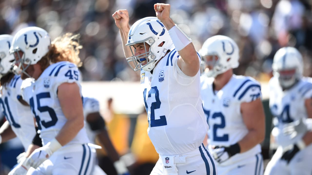 Colts' fabulous fourth quarter leads to 42-28 win over Raiders