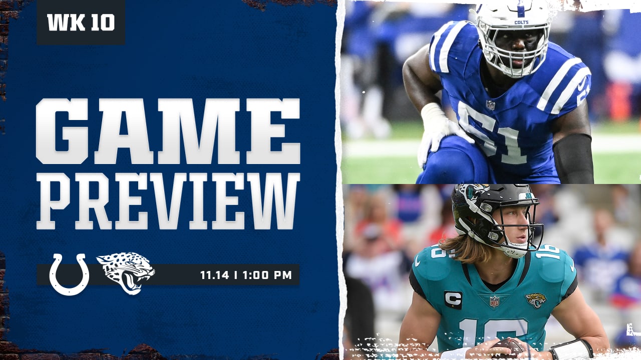 Game Preview Colts vs. Jaguars