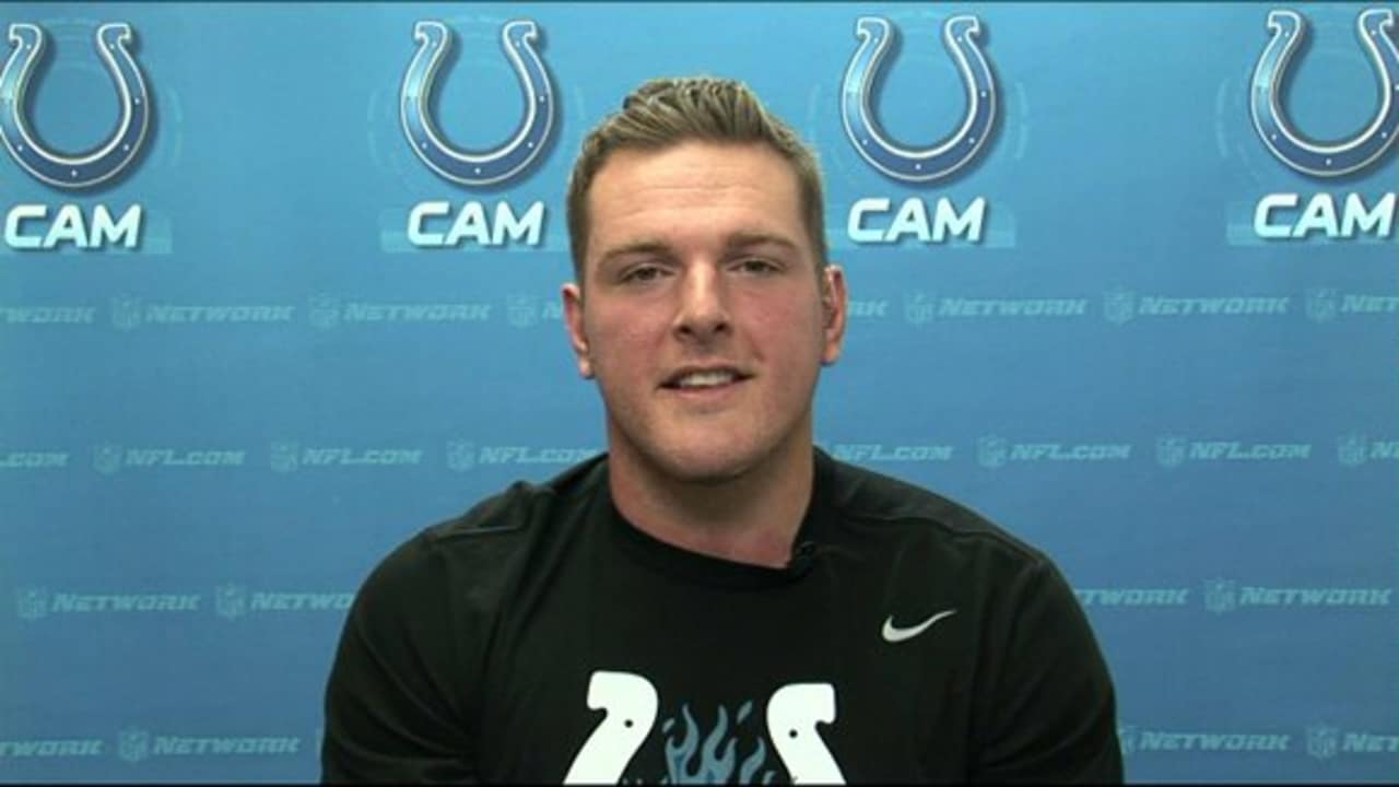 Pat McAfee on X: Just got home from the Colts game.. turned on the Vikings/Broncos  game and first play I seent I saw this stallion.. This is a punter and this  is