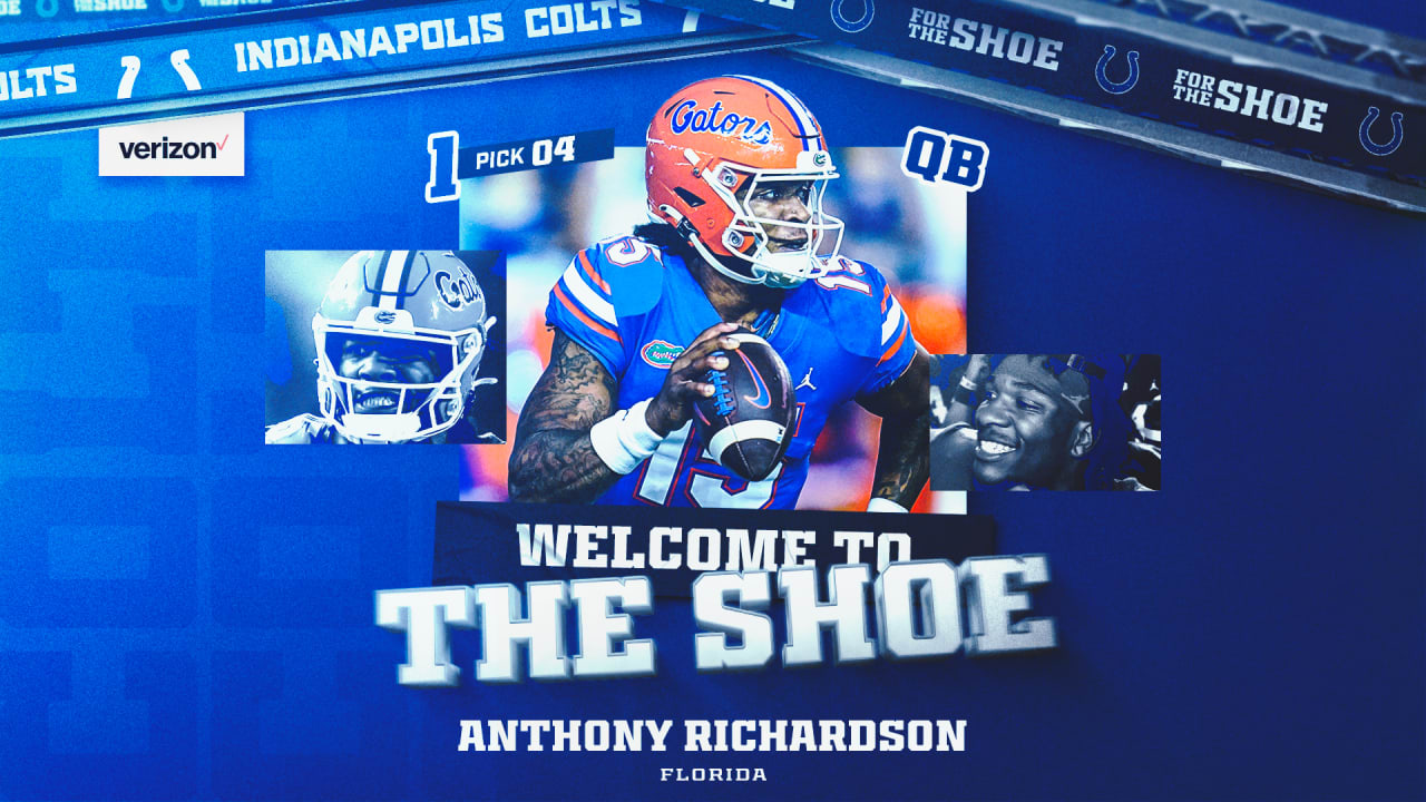 Colts select Florida quarterback Anthony Richardson with No. 4 overall pick  in 2023 NFL Draft