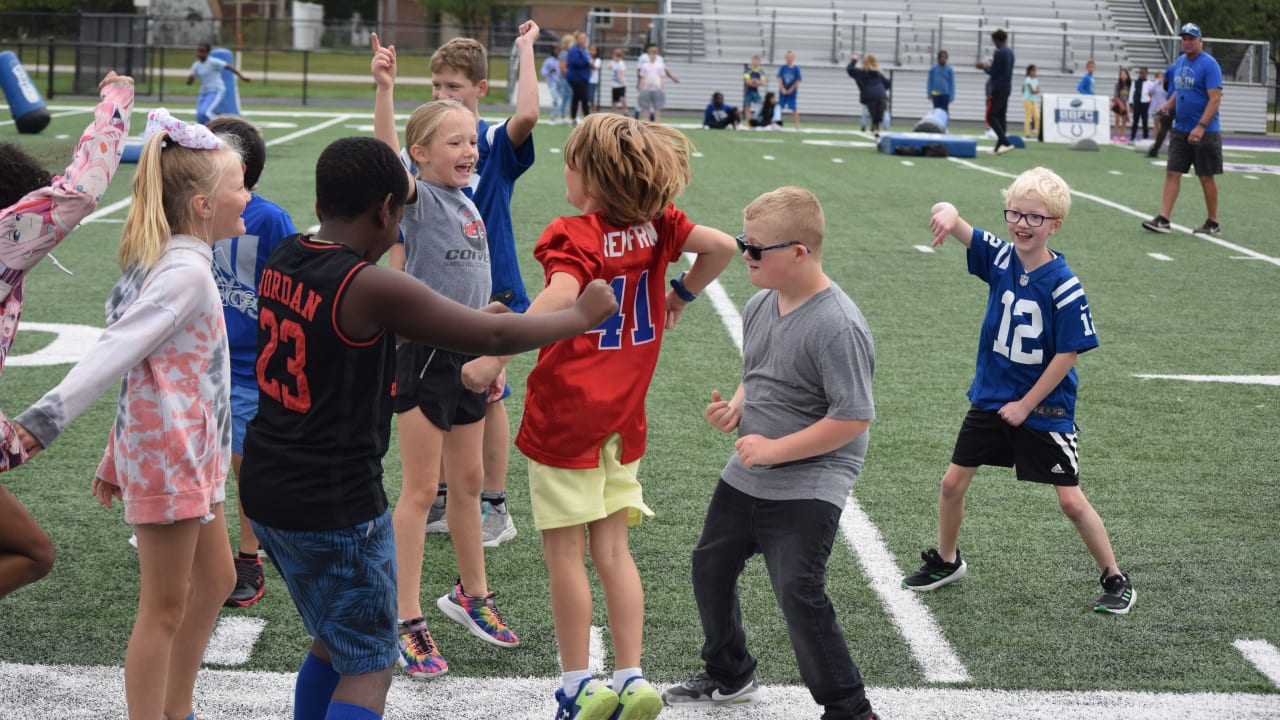 Big Blue Football Camp Brown Elementary