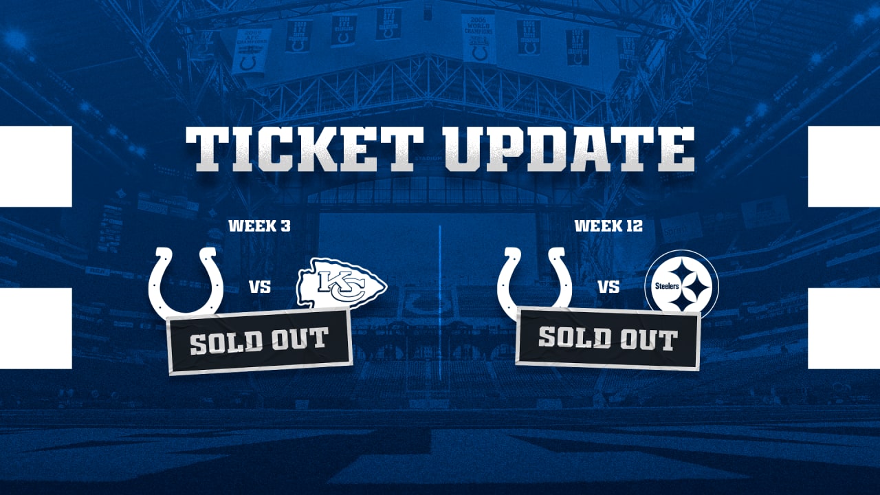 Colts offer 5-game ticket packages as season ticket renewals decline