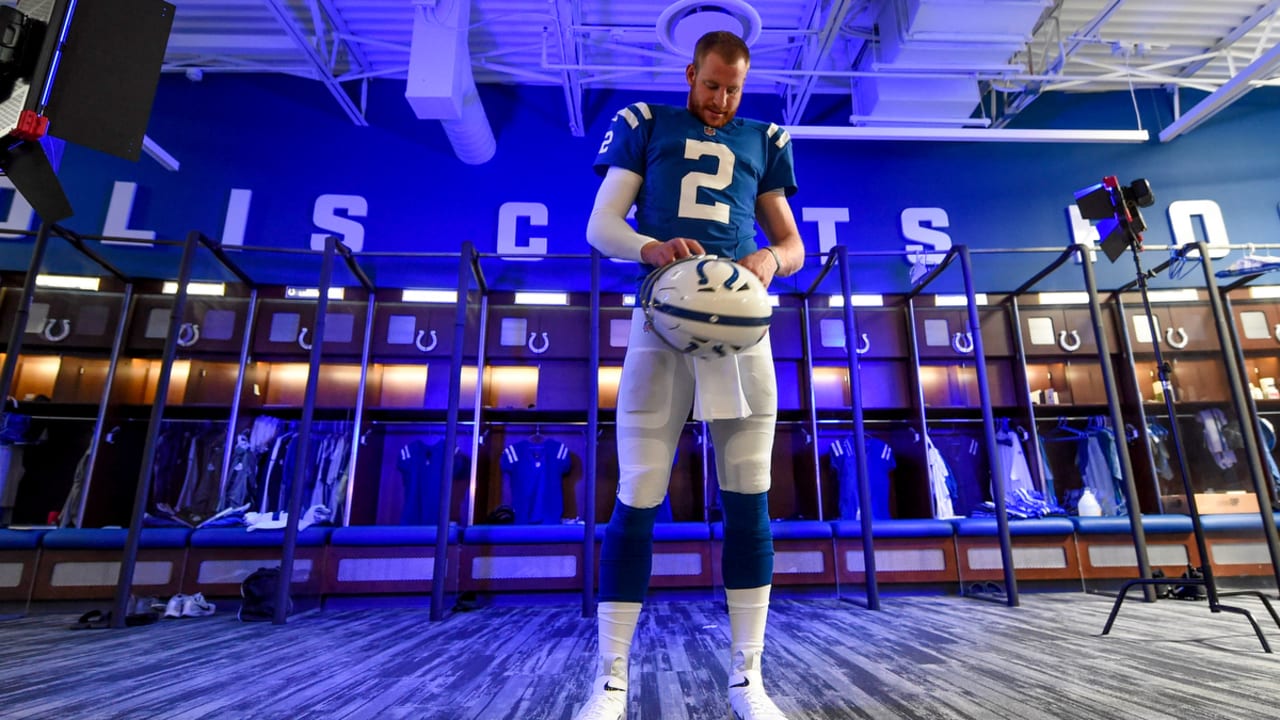 First Look: Carson Wentz In Colts Uniform