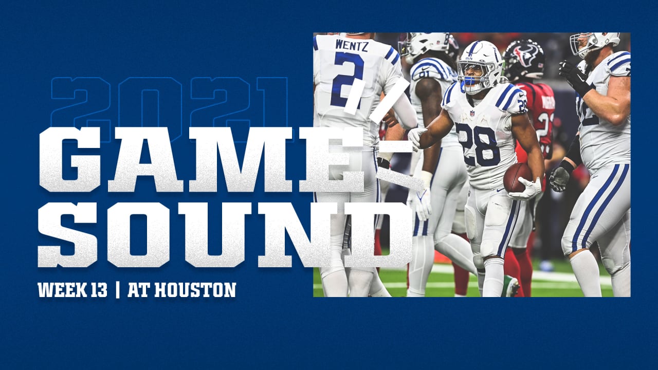 Game Sound: Colts at Texans