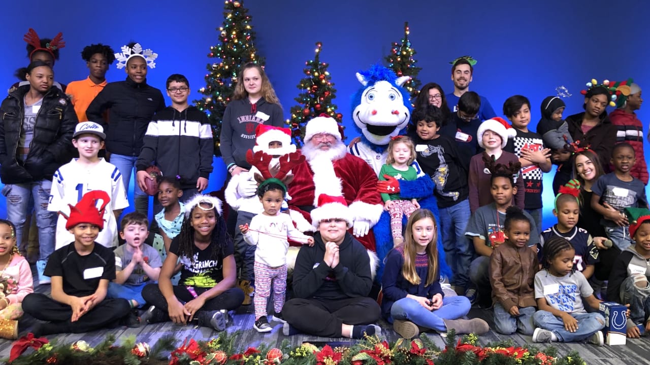 Blue And Friends Host Christmas For Families In Need