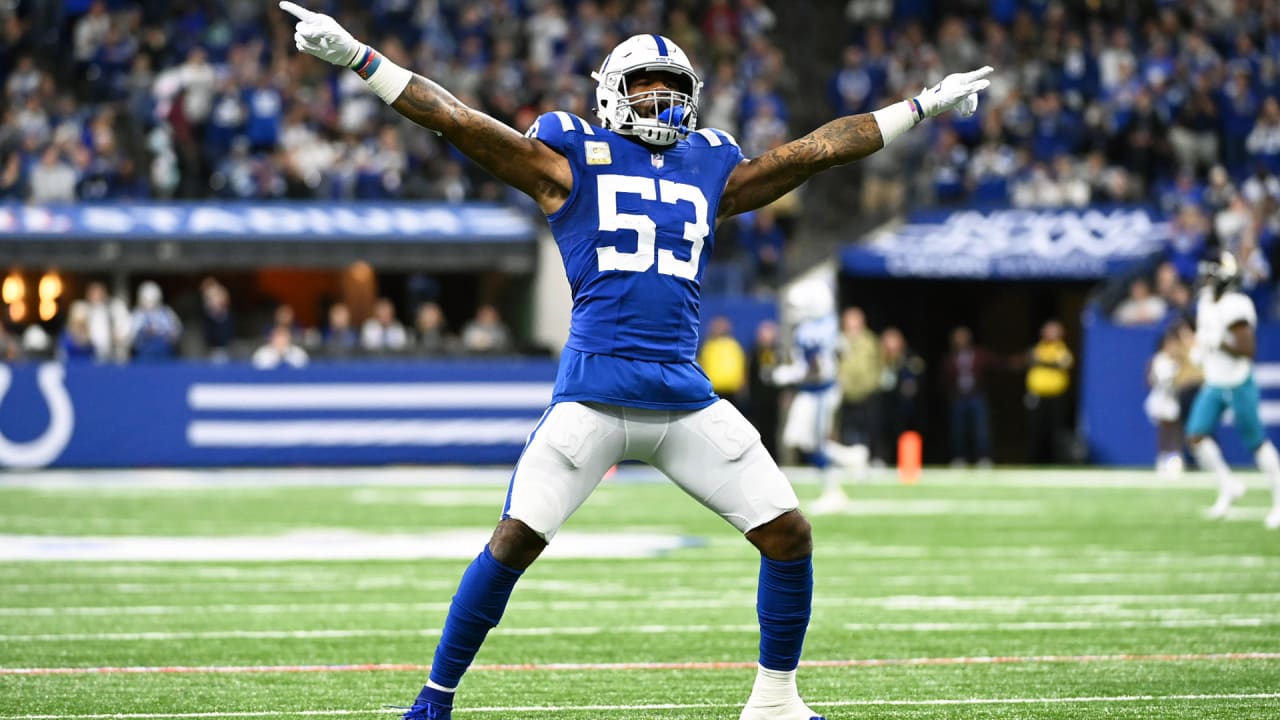 Colts LB Darius Leonard not satisfied with historic rookie NFL season.