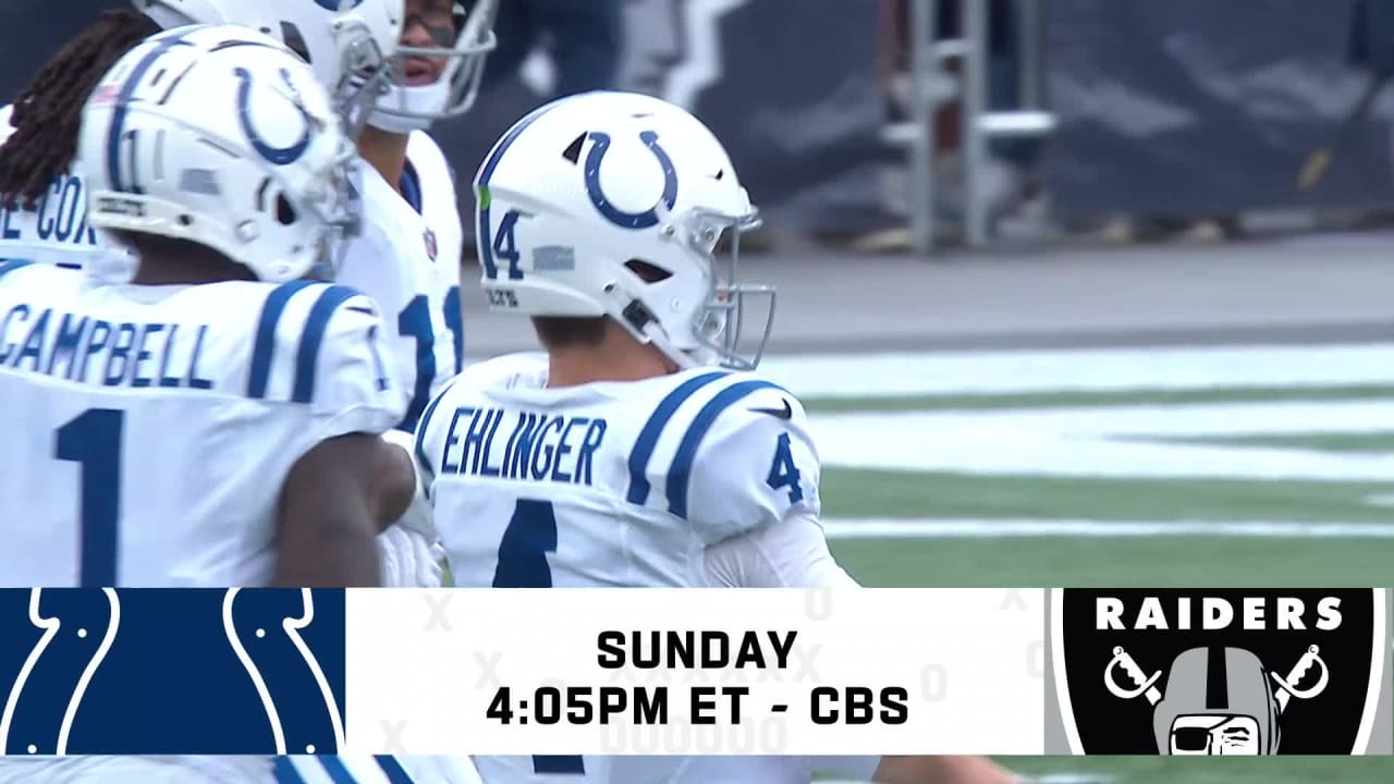 Game Preview: Colts vs. Raiders, Week 10