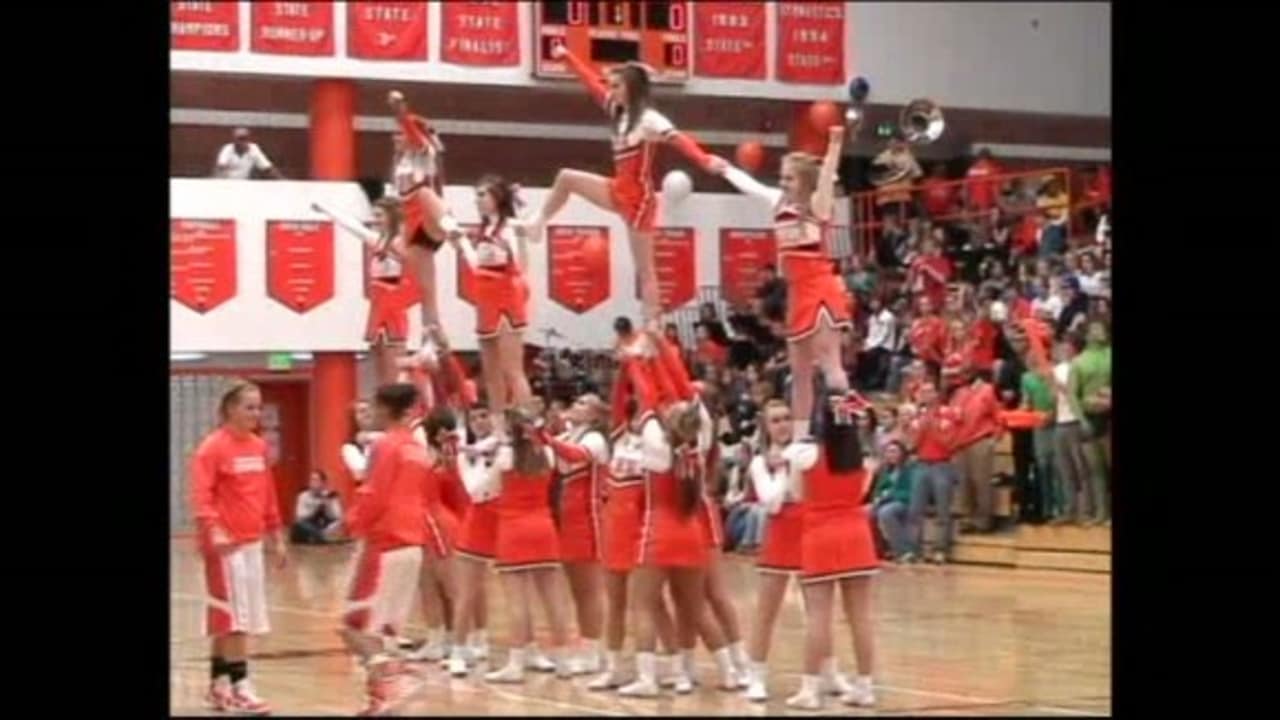 HS Cheerleading-Spirit Highlights-12/20/10