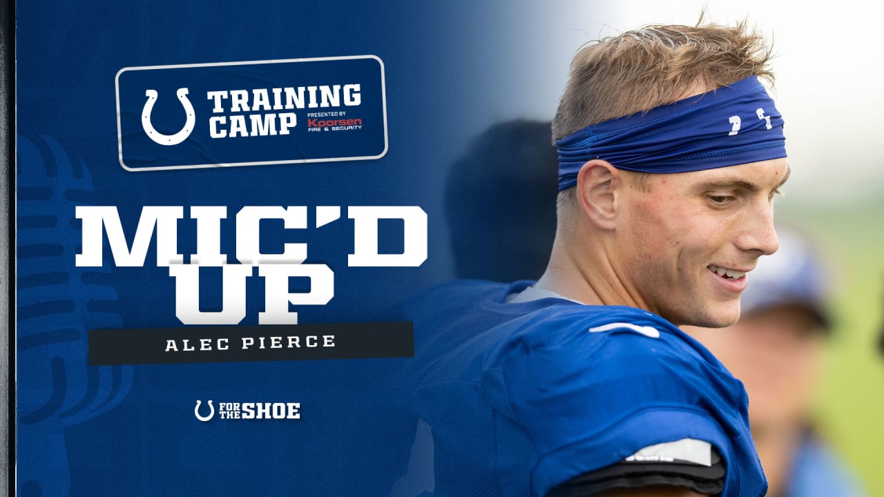 Mic'd Up: Alec Pierce, Training Camp