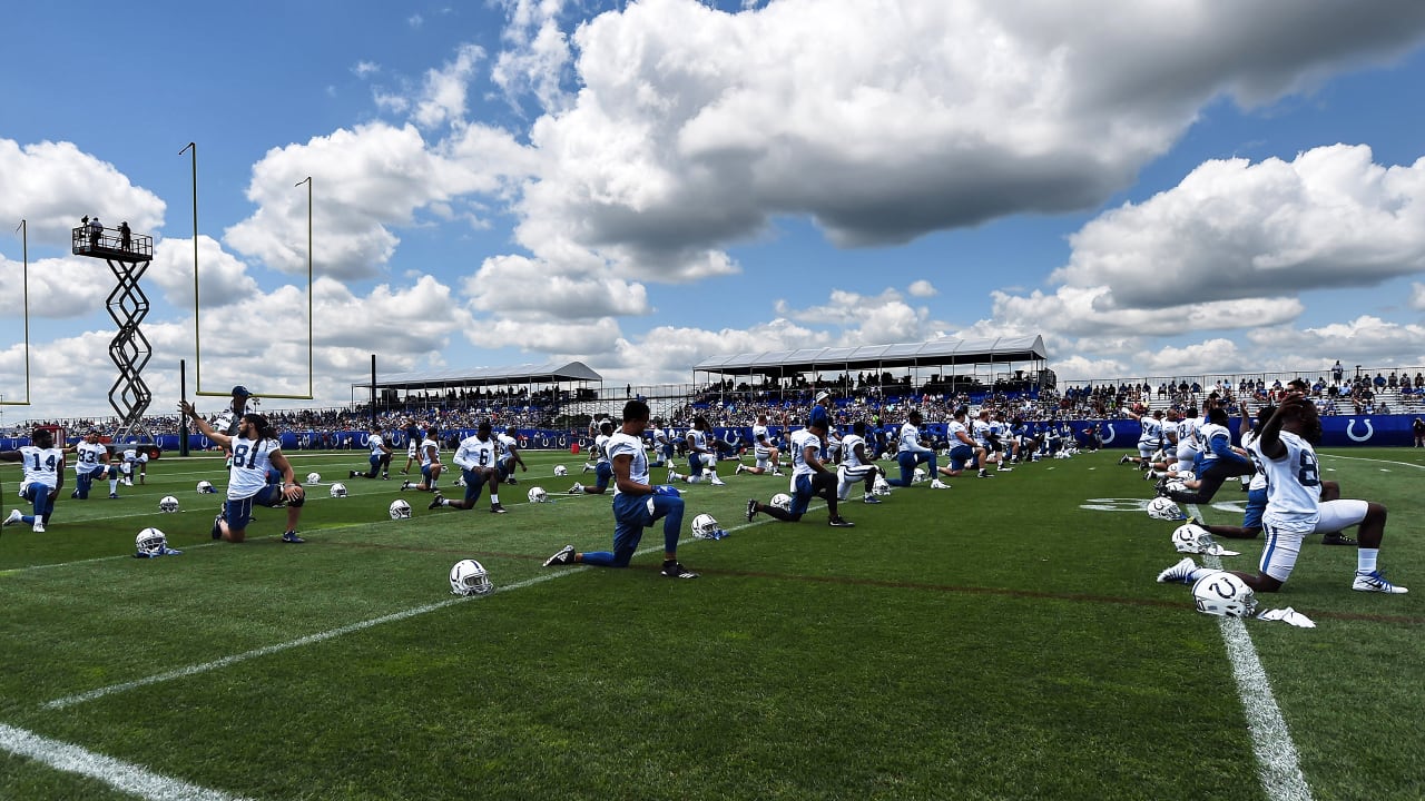 Indianapolis Colts training camp in Westfield