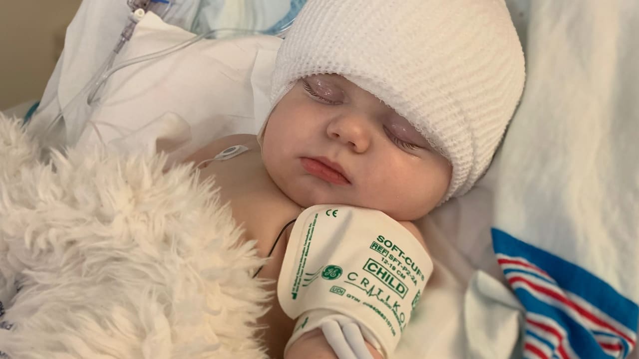 Newborn babies cheer on Bengals at Miami Valley Hospital South