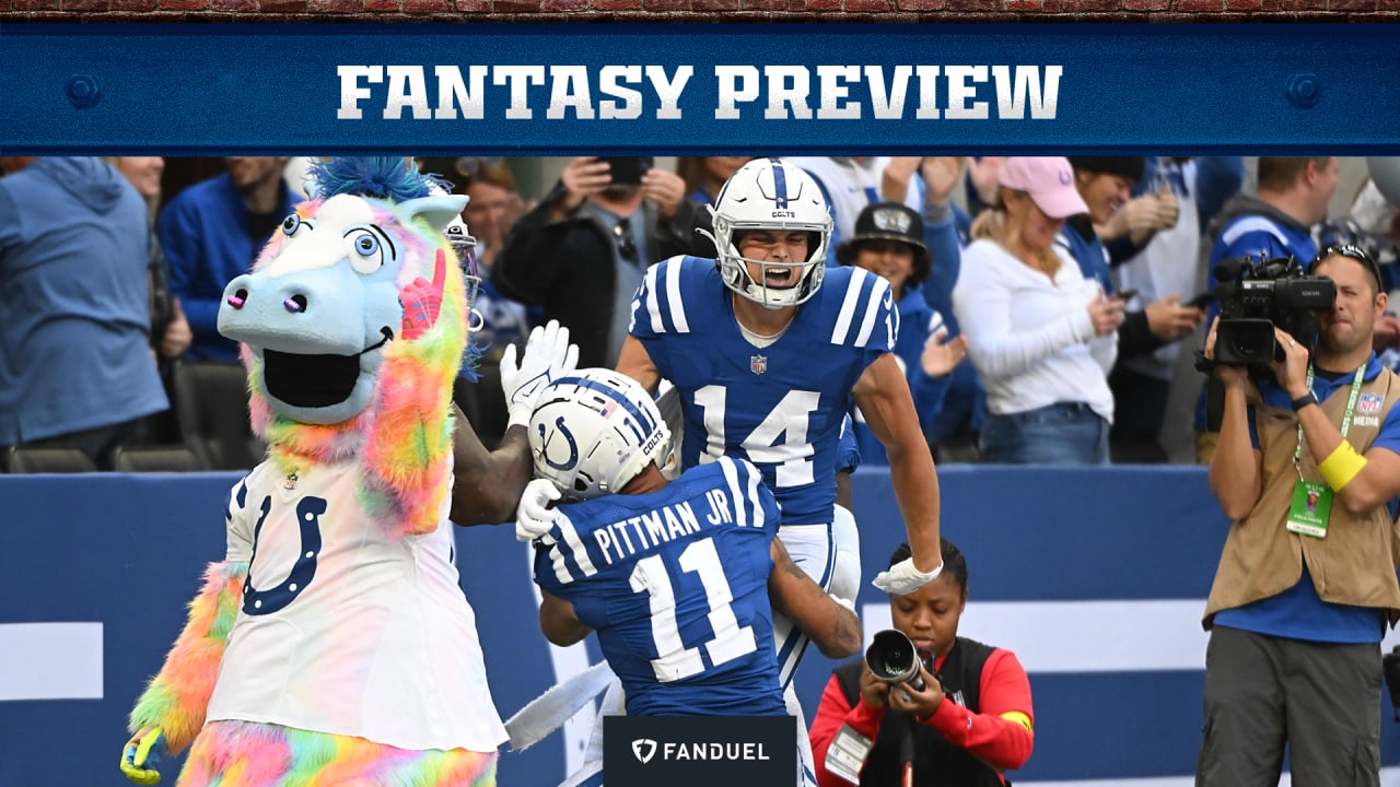 2022 Colts Fantasy Preview: Week 12 vs. Steelers