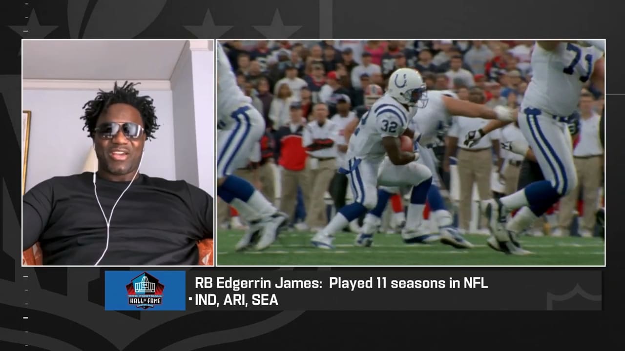 Edgerrin James previews his 'A Football Life' episode, impact of Jeff  Saturday for Colts