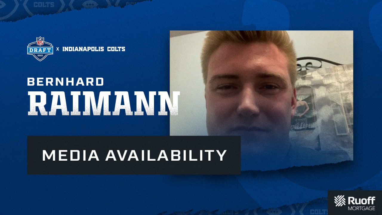 AFI.TV- NFL Draft, Central Michigan product Bernhard Raimann of Austria  was selected as the 77th overall pick in the third round of the NFL Draft  by the Indianapolis Colts.