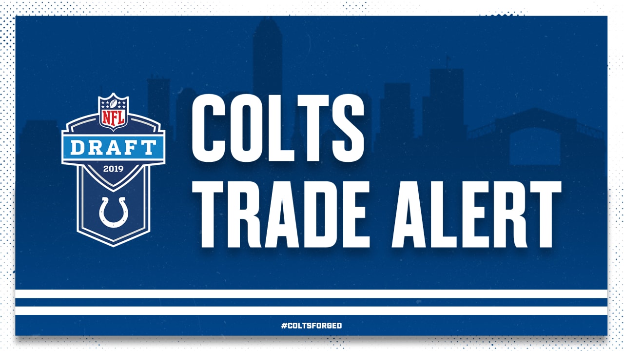Colts Trade Down Out Of 26thOverall Pick