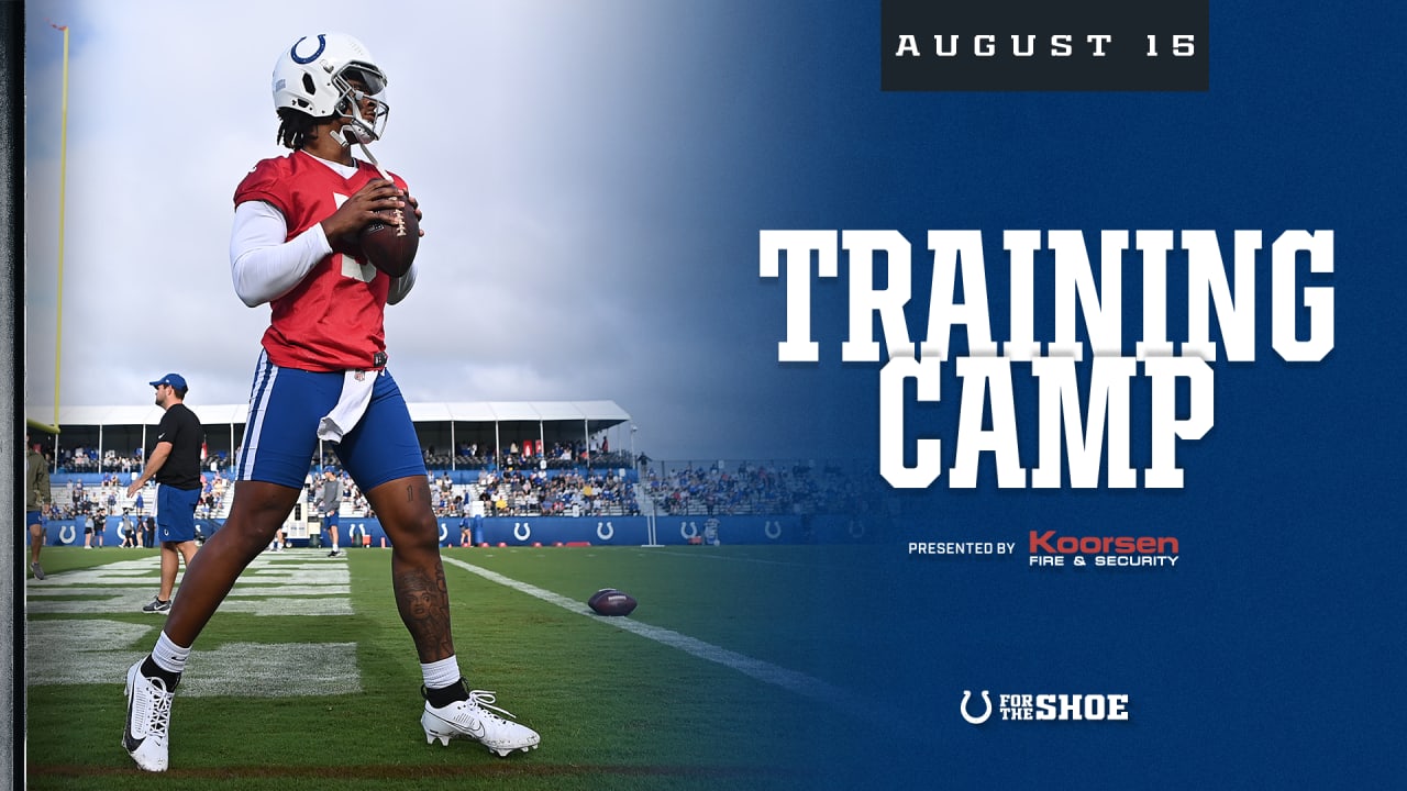 2023 Colts Training Camp Practice August 15