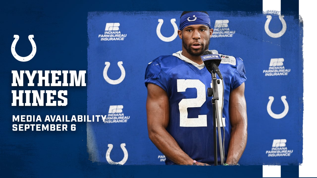 Nyheim Hines: Colts at Jaguars Postgame