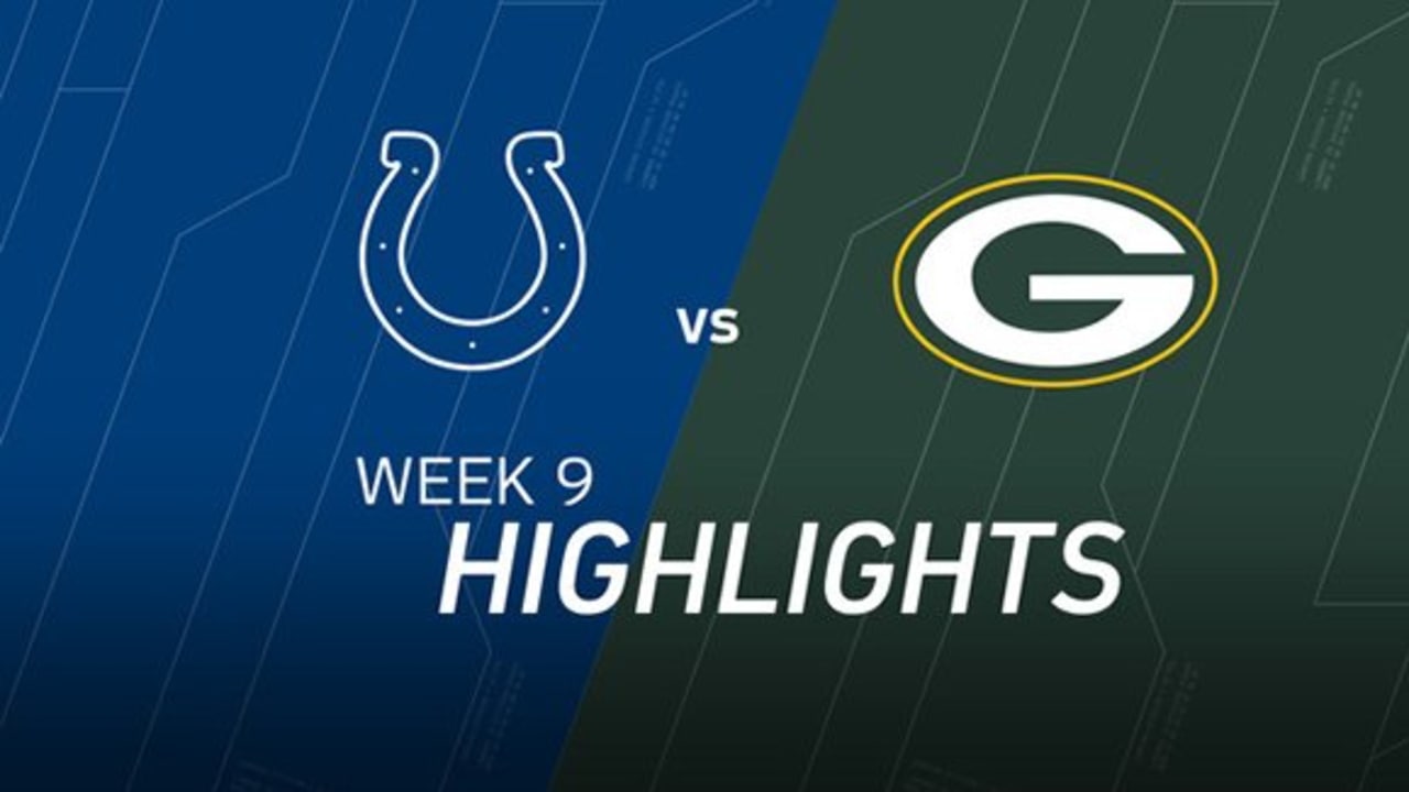 Packers vs. Colts Week 11 Highlights