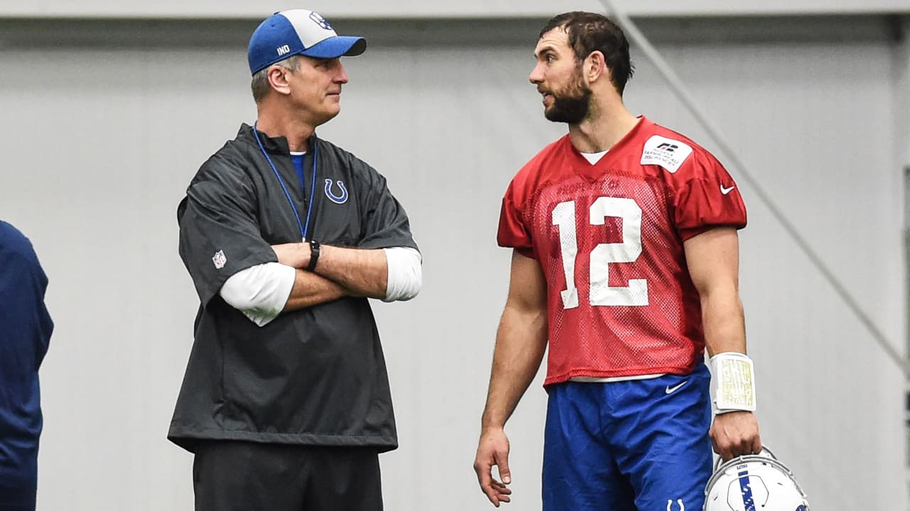 August 25, 2018: Indianapolis Colts head coach Frank Reich during