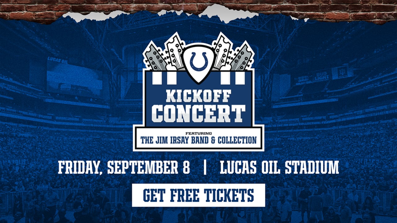 Irsay to host 'Colts Kickoff Concert' on Sept. 8 at Lucas Oil Stadium