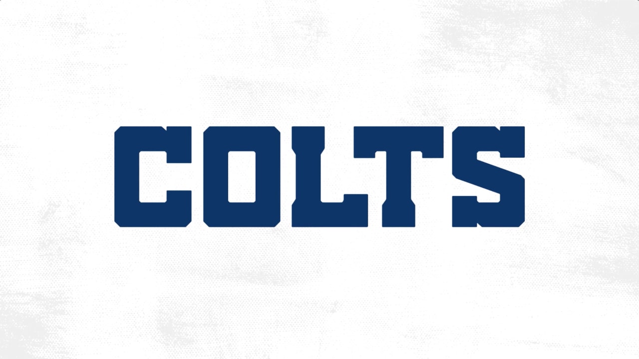 Indianapolis Colts Team Logo Progression 6x24