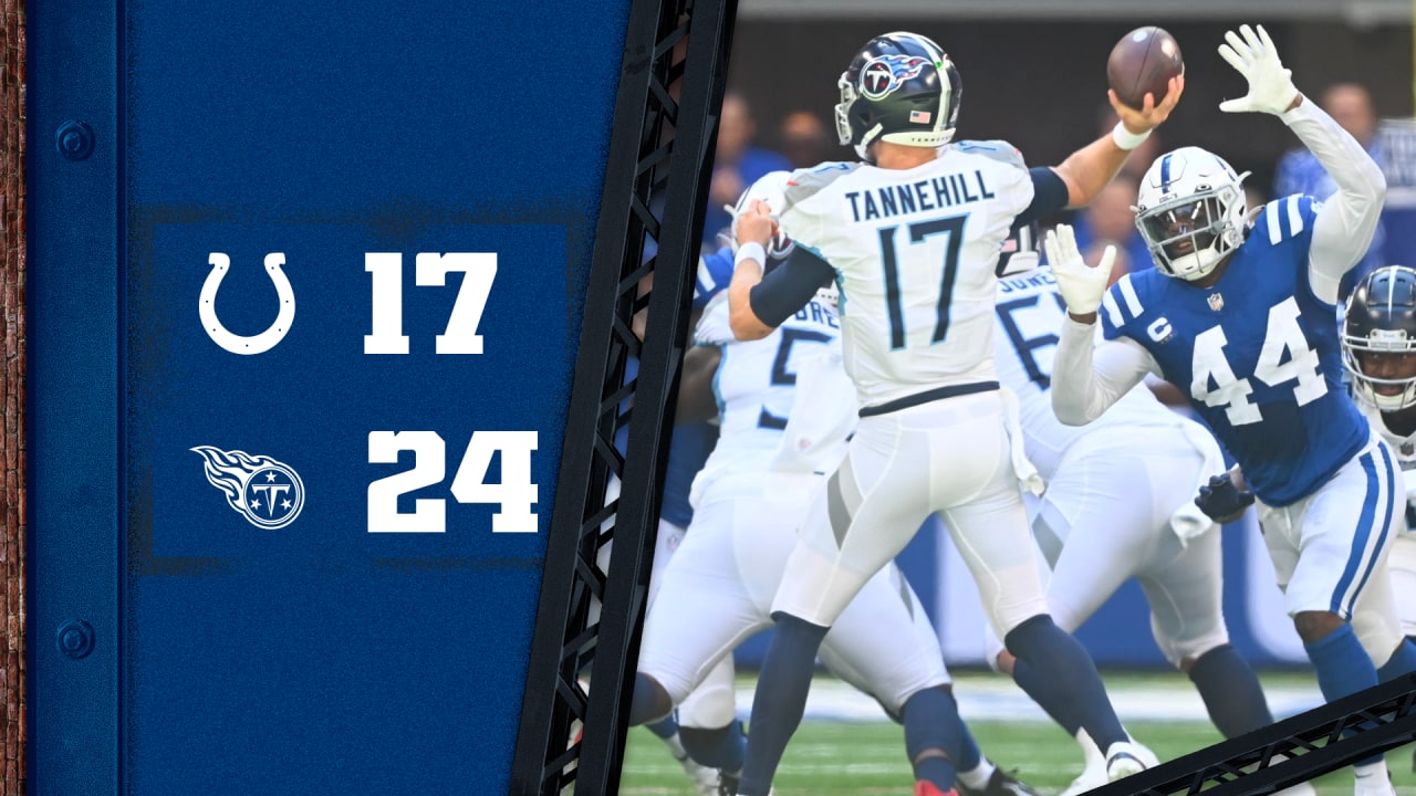 Colts Emphasize Resilience, Confidence After Loss To Titans 'It's
