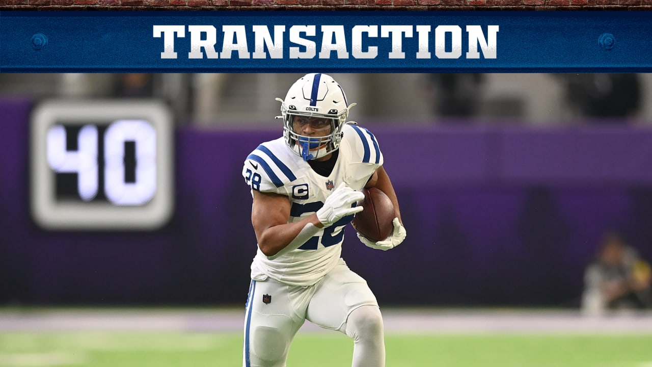 Colts Place RB Jonathan Taylor On Injured Reserve, Sign RB Jordan