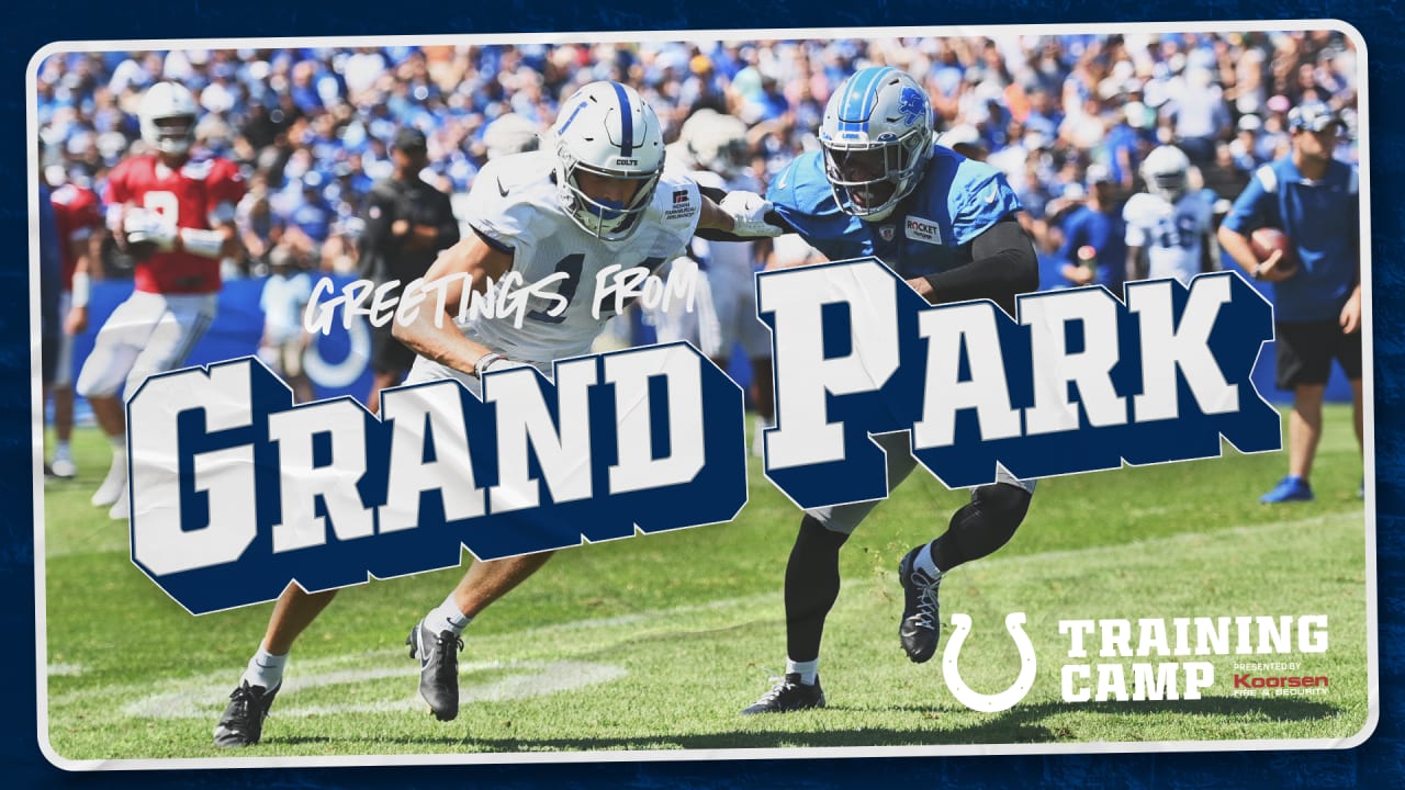 Indianapolis Colts camp training Westfield Grand Park football NFL