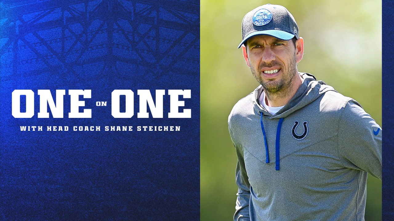 Colts NEW Head Coach Shane Steichen & Family Meet Blue