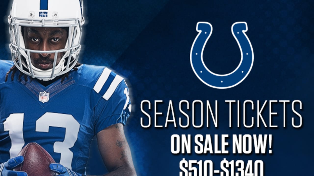 Colts Season Tickets On Sale Now