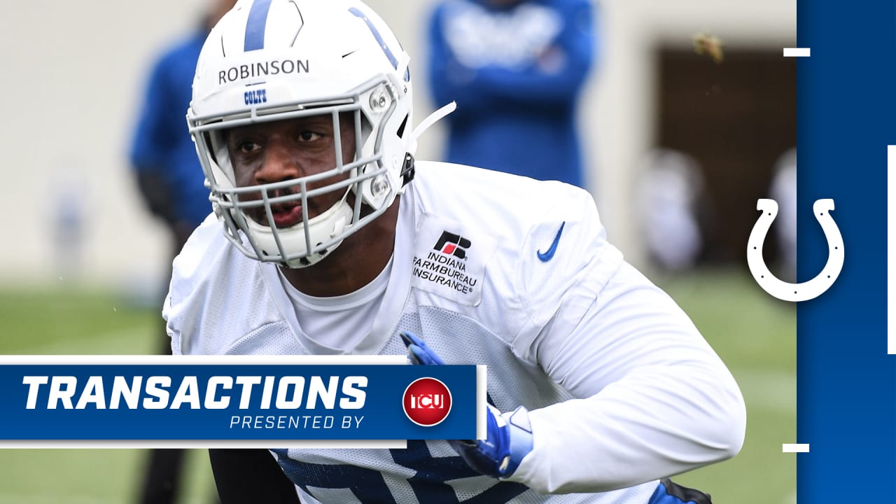 Colts Sign DT Johnny Robinson