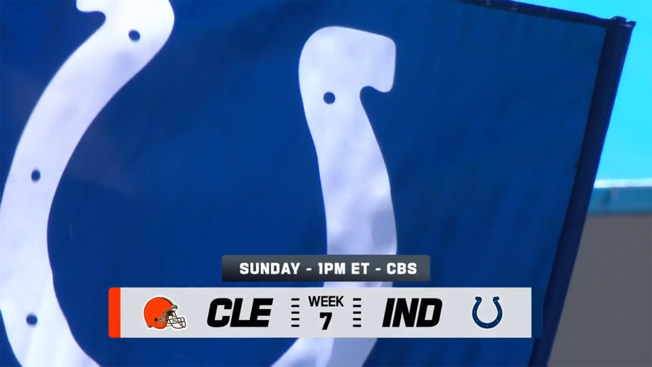 Colts Vs. Browns Preview Week 7