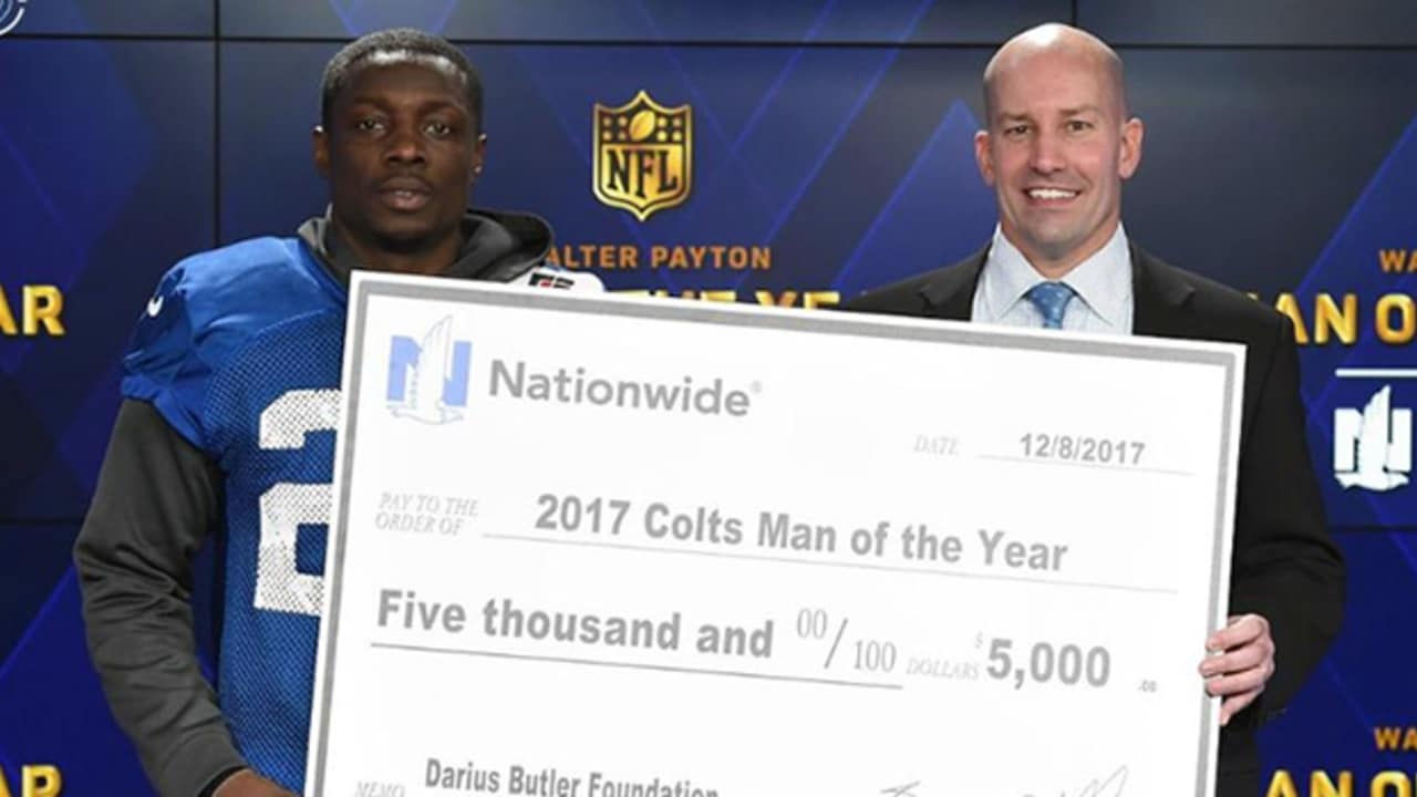 Joe Reitz named Walter Payton Man of the Year nominee