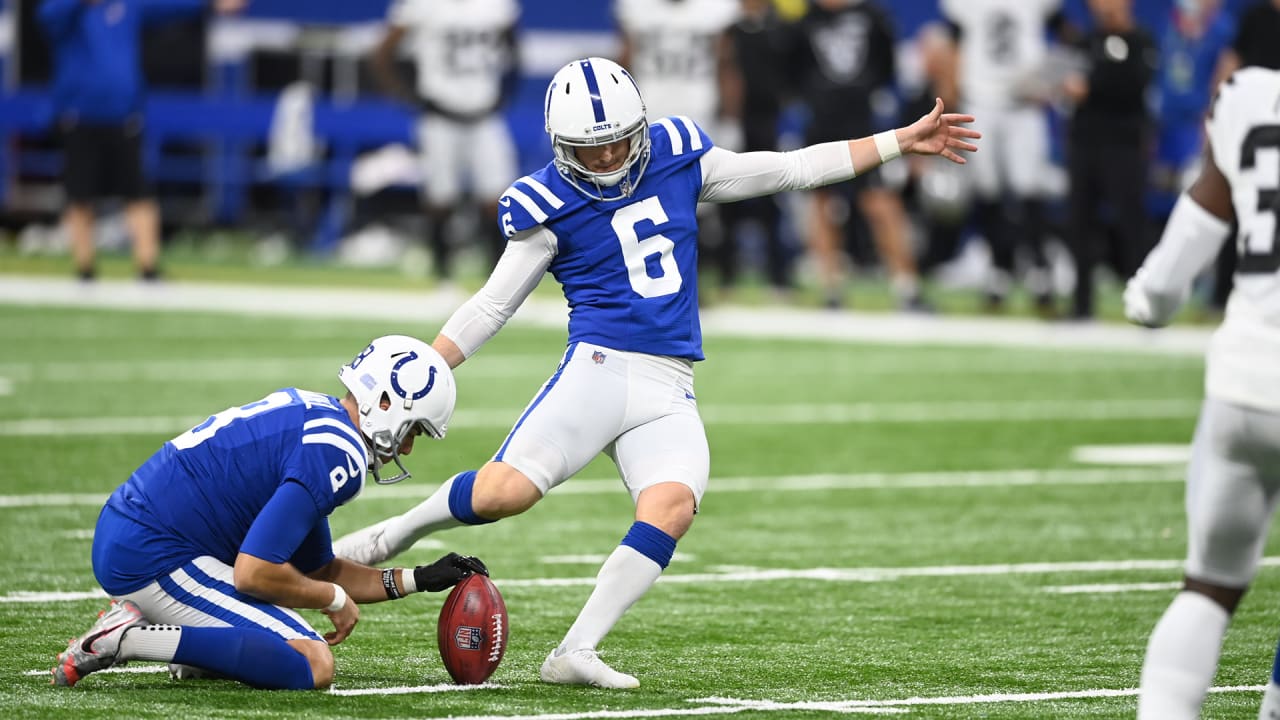 Blankenship Loses Job With Colts After Missed FG in Houston