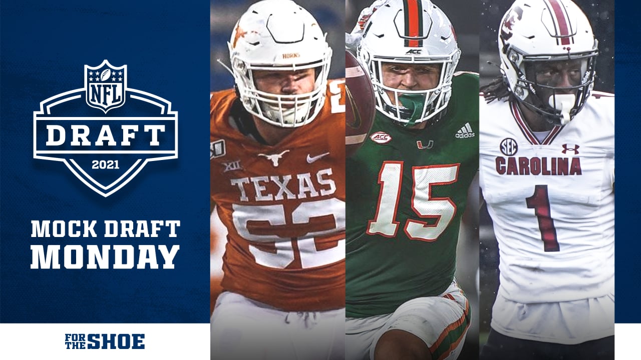 It's the April 12th version of the Indianapolis Colts' 2021 Mock Draft  Monday — who do the experts believe the Colts will take with the No. 21  overall pick in the 2021 NFL Draft?