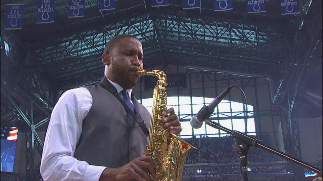 The sax anthem prior to Falcons playoff games has been the best 