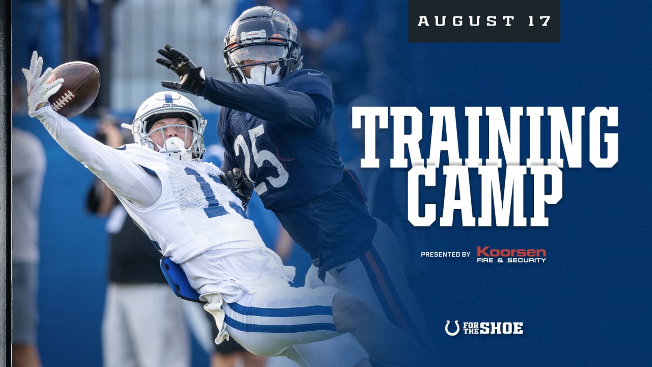 See photos from Indianapolis Colts camp on Tuesday, Aug. 17