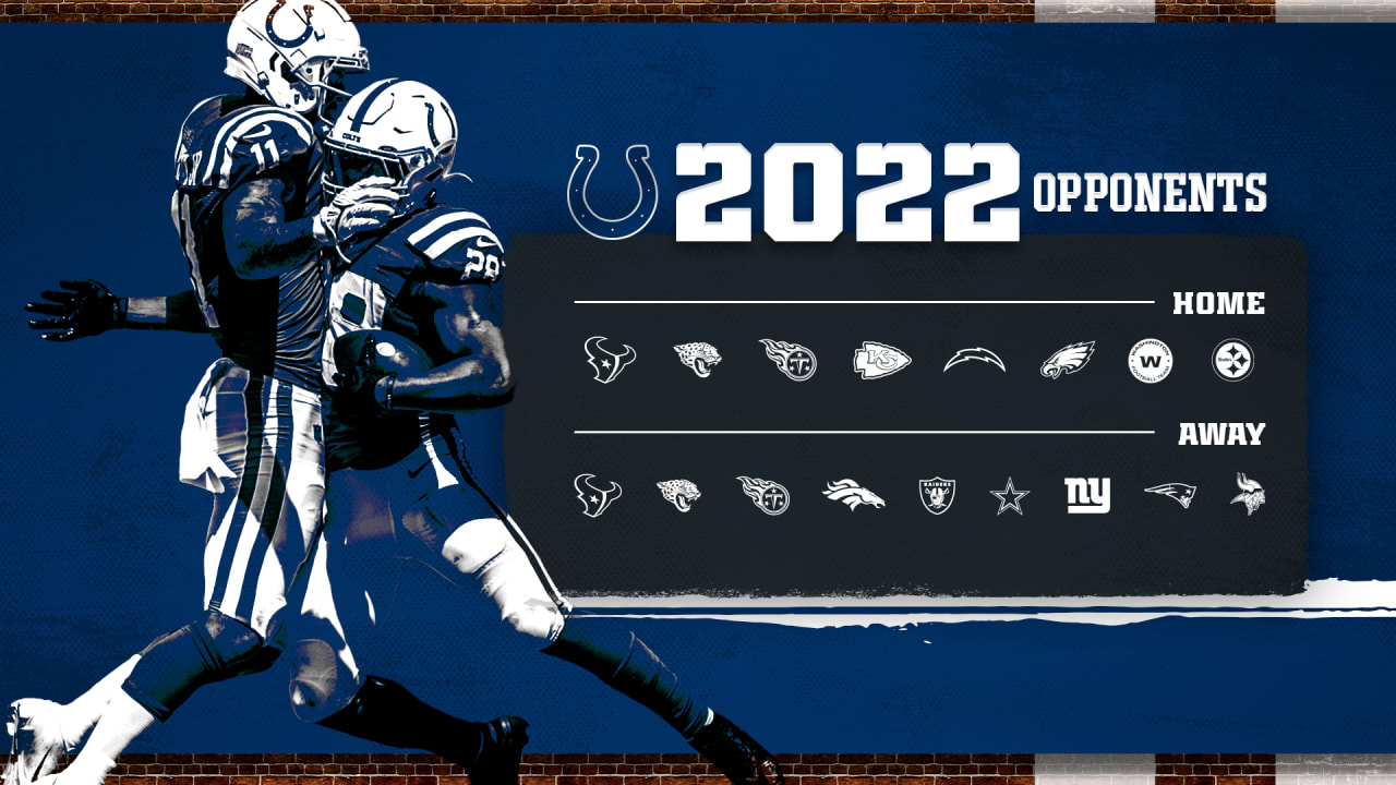 Indianapolis Colts Schedule 2022 Colts' 2022 Nfl Regular Season Opponents Finalized