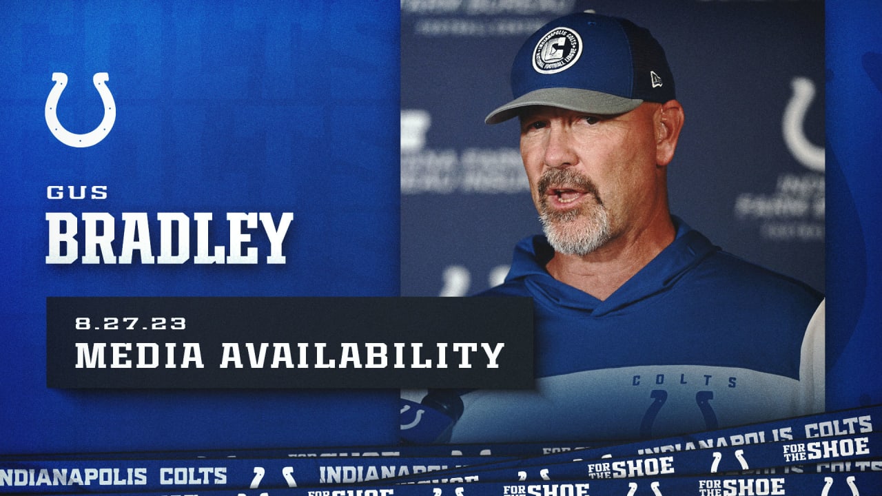 Gus Bradley: Media availability, August 27
